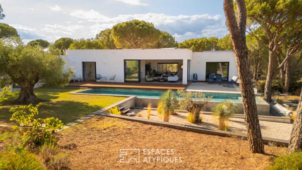 Villa d’architecte au coeur des vignes