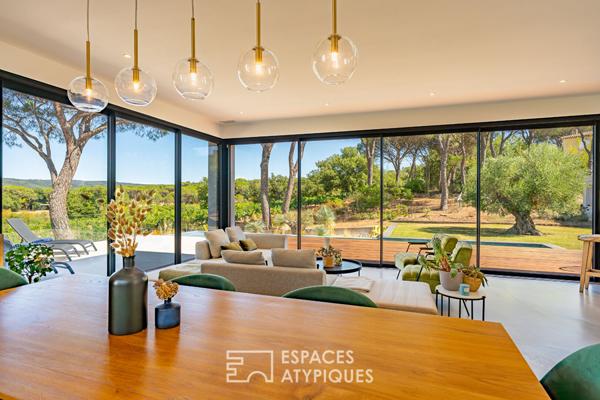 Villa d’architecte au coeur des vignes