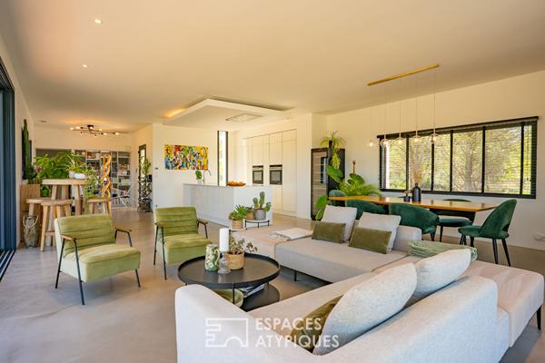 Villa d’architecte au coeur des vignes