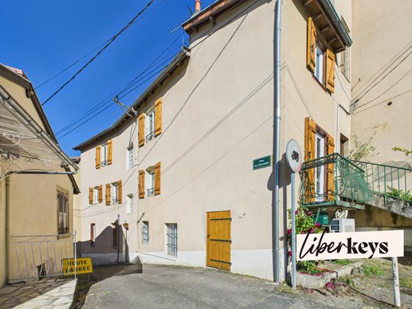 Maison de ville de 126m2 à Cransac-les-thermes (12110) 