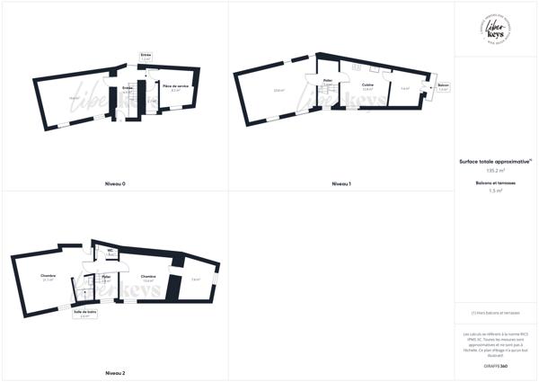 Maison de ville de 126m2 à Cransac-les-thermes (12110) 