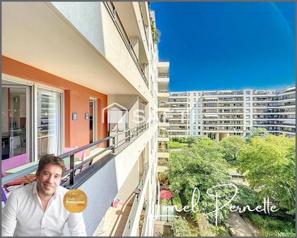 Porte du 6è, T3 avec terrasse au calme