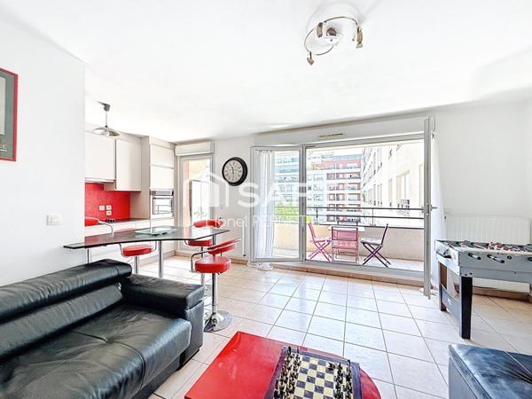 Porte du 6è, T3 avec terrasse au calme