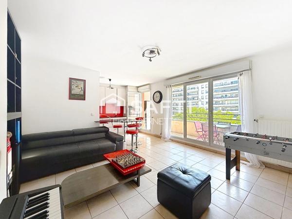 Porte du 6è, T3 avec terrasse au calme