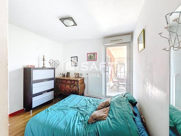 Porte du 6è, T3 avec terrasse au calme