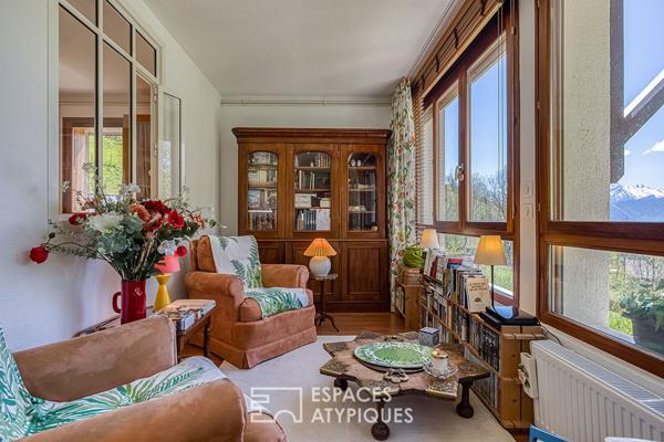 Rez-de-jardin de caractère avec vue dégagée