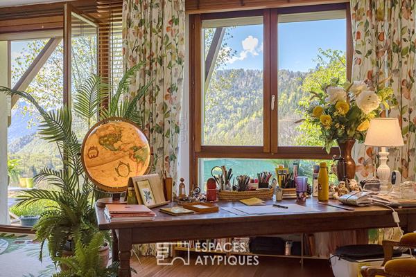 Rez-de-jardin de caractère avec vue dégagée