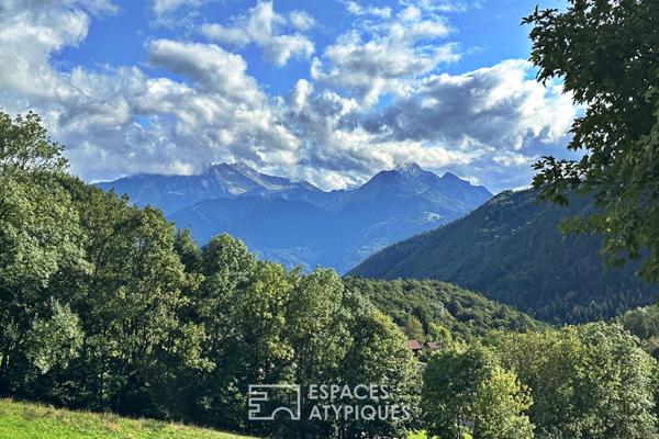 Rez-de-jardin de caractère avec vue dégagée