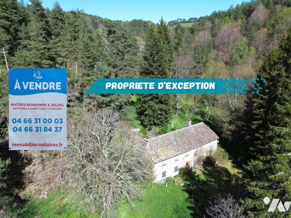 À VENDRE – Ancien Moulin de Charme à Saint-Just (15320) – Limite Cantal/Lozère