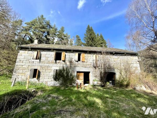 À VENDRE – Ancien Moulin de Charme à Saint-Just (15320) – Limite Cantal/Lozère