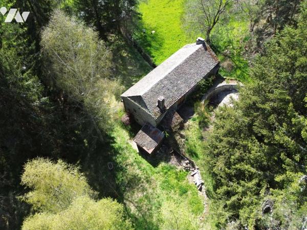 À VENDRE – Ancien Moulin de Charme à Saint-Just (15320) – Limite Cantal/Lozère