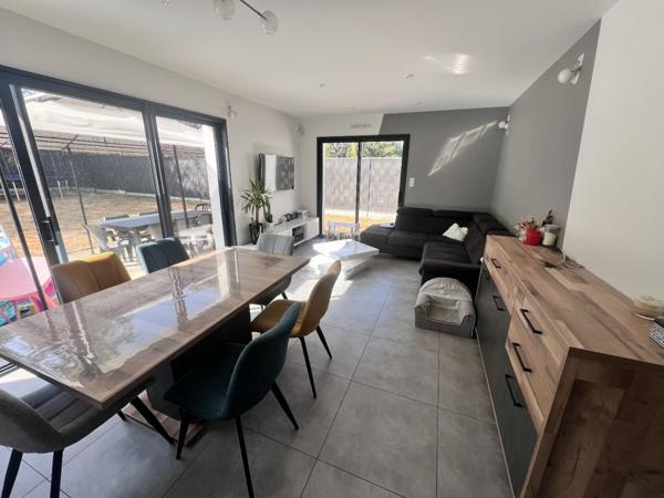 Maison 108 m²-4 chambres-497 m² de jardin