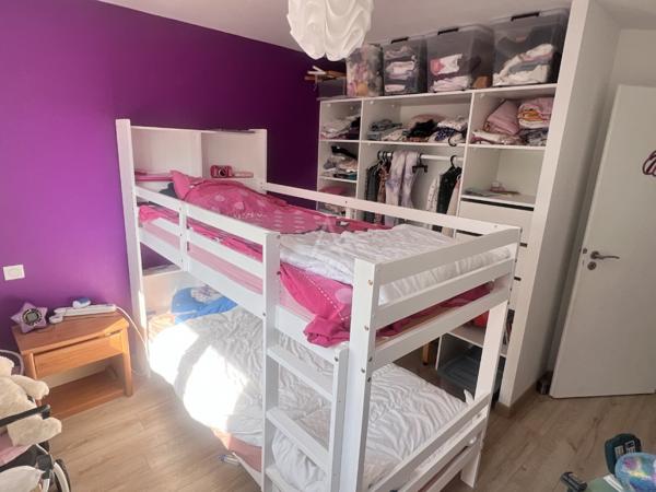 Maison 108 m²-4 chambres-497 m² de jardin