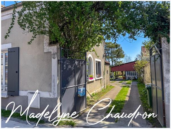 Maison ancienne rénovée avec jardin et dépendances – Centre de Cerny