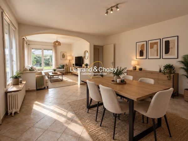 Maison plain pied jardin garage