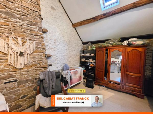 MAISON DE 74 M², L’ENSEMBLE SUR 4893 M² DE TERRAIN CLOS :