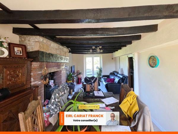 MAISON DE 74 M², L’ENSEMBLE SUR 4893 M² DE TERRAIN CLOS :