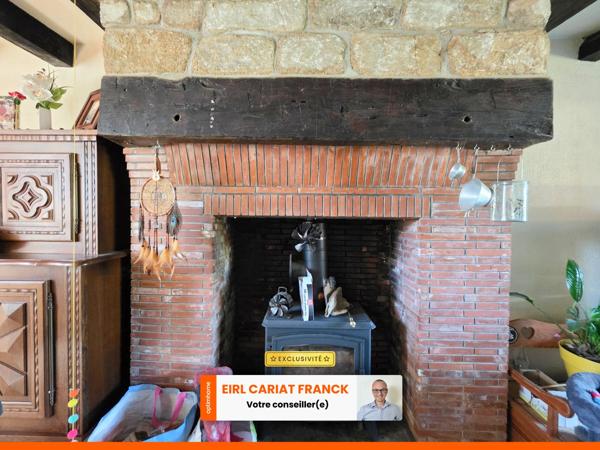 MAISON DE 74 M², L’ENSEMBLE SUR 4893 M² DE TERRAIN CLOS :