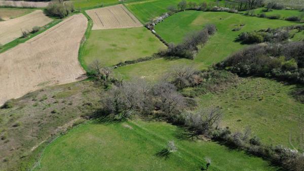 Lauzerte (82110) Lauzerte Ferme En Pierre Avec Grange à Renover, Belle Vues Et 3+ Hectares Terrain