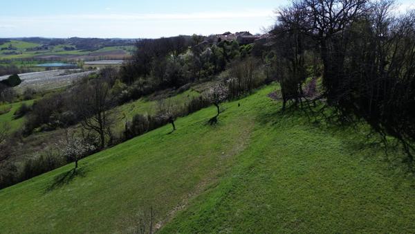 Lauzerte (82110) Lauzerte Ferme En Pierre Avec Grange à Renover, Belle Vues Et 3+ Hectares Terrain