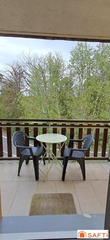 Beau studio cusine séparé et balcon 3m²