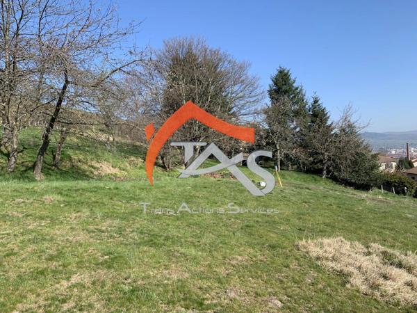 Vente Terrain 800 m2 à Saint-Chamond