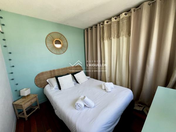 Appartement T2 vue mer Arcachon Aiguillon