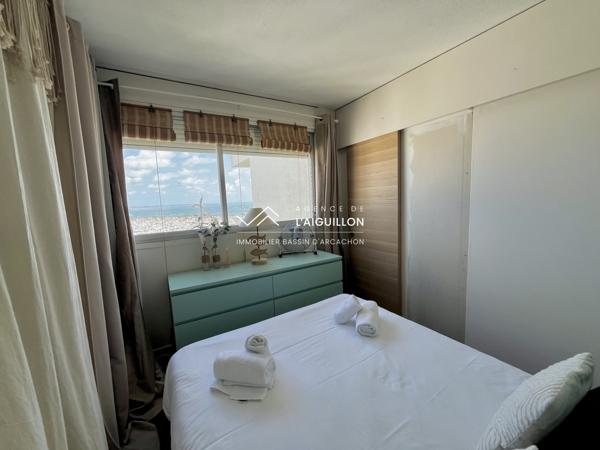 Appartement T2 vue mer Arcachon Aiguillon