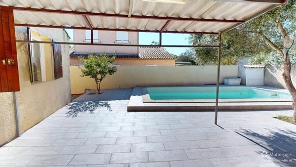 Lavérune (34880) MAISON PISCINE