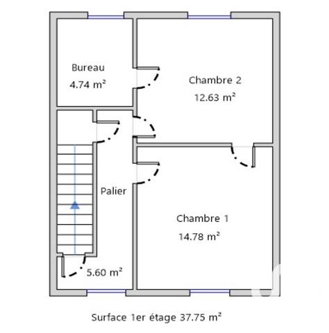 Maison à vendre 3 pièces 75 m² Tucquegnieux