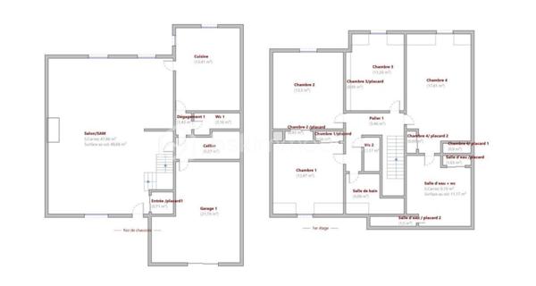 Maison de 153,47 m²