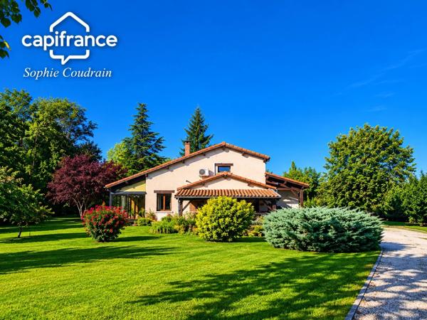 Belle Maison avec jardin arboré au calme - A LAUZERTE (82110)