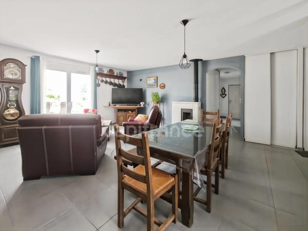 Maison T4 plain-pied 86 m² avec garage et terrain – Mouleydier (24)