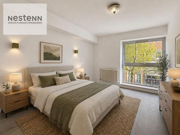 Appartement 90 m² - 2 chambres dans résidence sécurisée avec ascenseur - Vue exceptionnelle sur le Théâtre de Calais