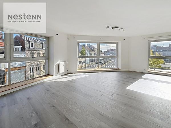 Appartement 90 m² - 2 chambres dans résidence sécurisée avec ascenseur - Vue exceptionnelle sur le Théâtre de Calais