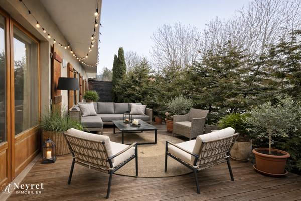 APPARTEMENT D’EXCEPTION – 90,42 m² – REZ-DE-JARDIN PRIVATIF – JAILLET – MEGÈVE