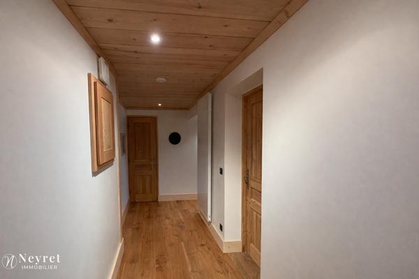 APPARTEMENT D’EXCEPTION – 90,42 m² – REZ-DE-JARDIN PRIVATIF – JAILLET – MEGÈVE