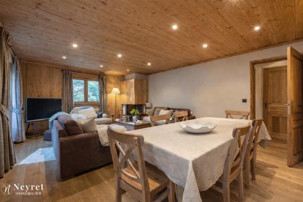 APPARTEMENT D’EXCEPTION – 90,42 m² – REZ-DE-JARDIN PRIVATIF – JAILLET – MEGÈVE
