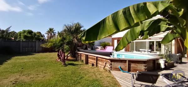 Maison à vendre Lege Cap Ferret - 5 pièces, 153m² avec 4 chambre(s) à 635 000€ - AJP Immobilier Lège-Cap-Ferret