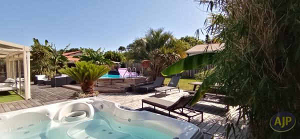 Maison à vendre Lege Cap Ferret - 5 pièces, 153m² avec 4 chambre(s) à 635 000€ - AJP Immobilier Lège-Cap-Ferret