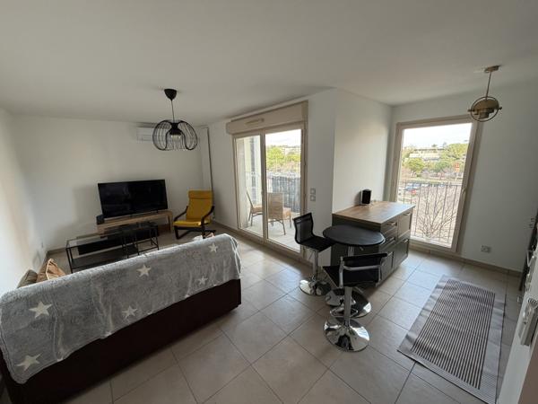 Montpellier (34000) Montpellier (34) appartement Type 2 49,8 m2 meublé avec Garage