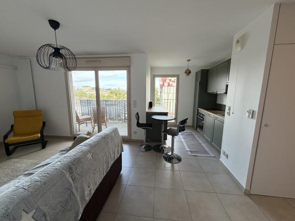 Montpellier (34000) Montpellier (34) appartement Type 2 49,8 m2 meublé avec Garage