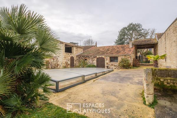 Charmante maison de village avec piscine et multiples espaces à repenser