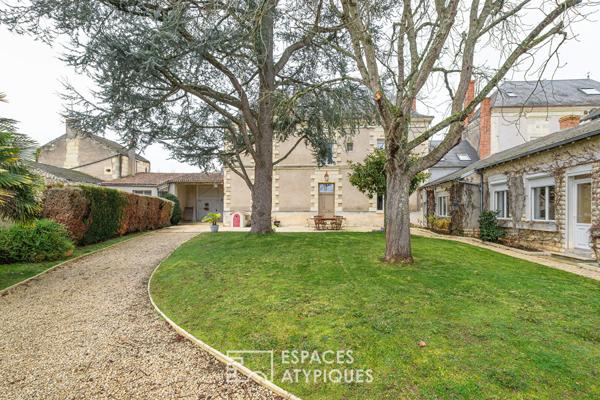 Charmante maison de village avec piscine et multiples espaces à repenser