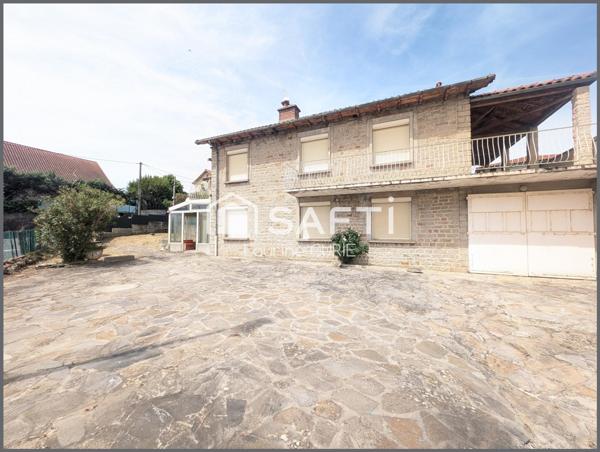 Maison T7 156m² avec garage et jardin