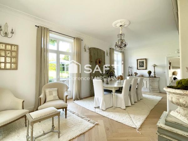 MAISON DE MAÎTRE -7/8 CHAMBRES - AUTHENTICITE - BEAUX VOLUMES