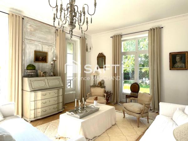 MAISON DE MAÎTRE -7/8 CHAMBRES - AUTHENTICITE - BEAUX VOLUMES