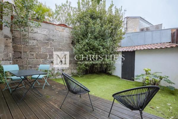 BORDEAUX SAINT-SEURIN – MAISON DE VILLE AVEC GARAGE ET JARDIN