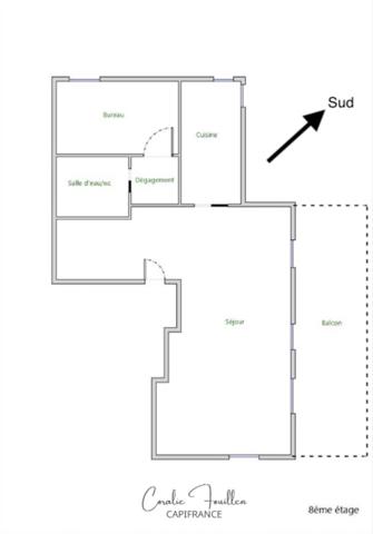 A VENDRE - Appartement 4 pièces 98 m² NANTES (44000)