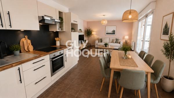 Coup de cœur – APPARTEMENT T2 avec terrasse de 35 m² et balcon
